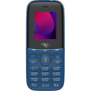 Itel Muzik 110 (Dual Sim ,1.8 Inch Display, 1900 mAh Battery, Deep Blue) - Mobile Phone | Buy online on ZillyBuy
