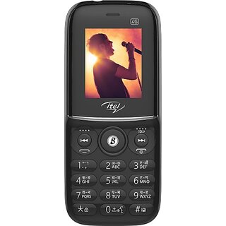 Itel Mx Play (Dual Sim ,1.8 Inch Display, 1900 mAh Battery, Black) - Mobile Phone | Buy online on ZillyBuy