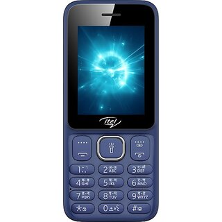 Itel Power 410 (Dual Sim ,2.4 Inch Display, 2500 mAh Battery, deep blue) - Mobile Phone | Buy online on ZillyBuy