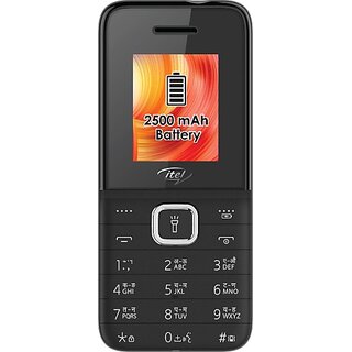 Itel Power110Neo (Dual Sim ,1.8 Inch Display, 2500 mAh Battery, Black) - Mobile Phone | Buy online on ZillyBuy