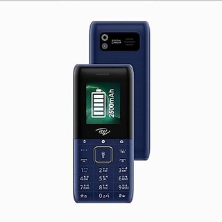 Itel Power200 (Dual Sim ,1.8 Inch Display, 2500 mAh Battery, Deep Blue) - Mobile Phone | Buy online on ZillyBuy