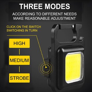 morex Keychain Flashlight with Bottle Opener