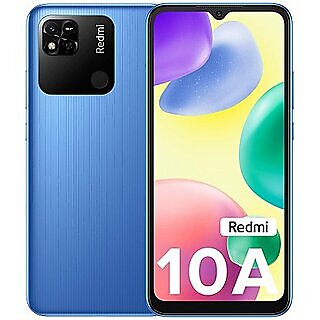 (Refurbished) Redmi 10A (Sea Blue, 6 GB RAM, 128 GB Storage), - Superb Condition, Like New - Mobile Phone | Buy online on ZillyBuy