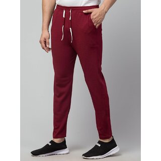 Exclusive Men HEATHEX Men's Solid Stretchable Track Pants with Insert Pocket 2025 at ShopCircuit
