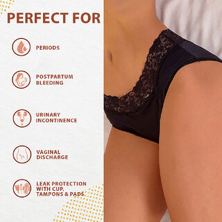 New Women Myki Black Cotton Blend Solid Panty 2025 at ShopCircuit | ONDC