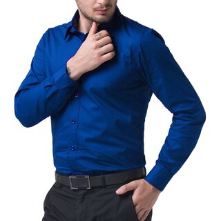 Affordable Men Baleshwar Men Blue Solid Casual Shirt (Pack of 2) 2025 at ShopCircuit | ONDC