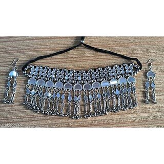 Alloy Material Oxidised Plating jewellery set for women - Jewellery Sets | Buy online on ZillyBuy
