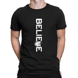 Affordable Men HIT SQUARE Black Pure Cotton Round Neck Printed For Men 2025 at ShopCircuit | OND