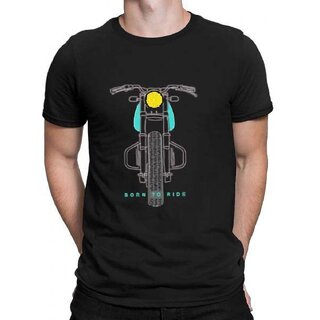 Exclusive Men HIT SQUARE Black Pure Cotton Round Neck Printed For Men 2025 at ShopCircuit | ONDC