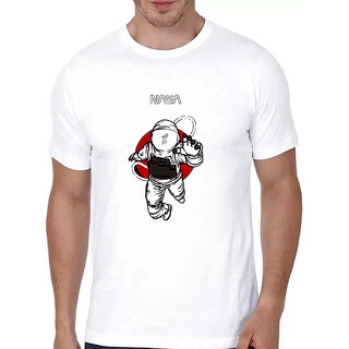 Modern Men HIT SQUARE White Pure Cotton Round Neck Printed For Men 2025 at ShopCircuit | ONDC