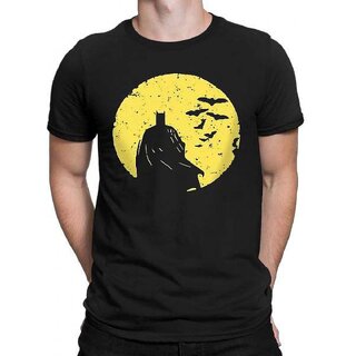 New Men HIT SQUARE Black Pure Cotton Round Neck Printed For Men 2025 at ShopCircuit | ONDC