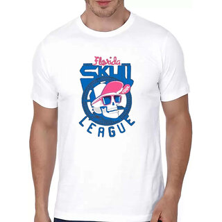 Modern Men HIT SQUARE White Pure Cotton Round Neck Printed For Men 2025 at ShopCircuit | ONDC