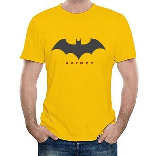 Affordable Men HIT SQUARE Yellow Pure Cotton Round Neck Printed For Men 2025 at ShopCircuit | ON