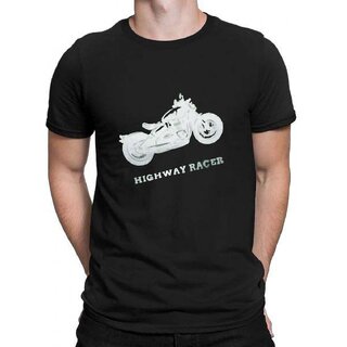 Affordable Men HIT SQUARE Black Pure Cotton Round Neck Printed For Men 2025 at ShopCircuit | OND