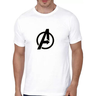 Chic Men HIT SQUARE White Pure Cotton Round Neck Printed For Men 2025 at ShopCircuit | ONDC