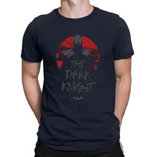 Sophisticated Men HIT SQUARE Navy Blue Pure Cotton Round Neck Printed For Men 2025 at ShopCircui