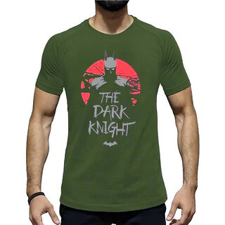 Premium Men HIT SQUARE Olive Pure Cotton Round Neck Printed For Men 2025 at ShopCircuit | ONDC