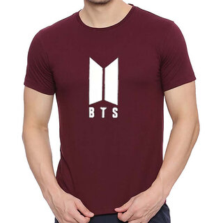 Premium Men HIT SQUARE Maroon Pure Cotton Round Neck Printed For Men 2025 at ShopCircuit | ONDC