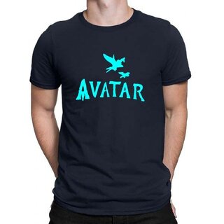 Trendy Men HIT SQUARE Navy Blue Pure Cotton Round Neck Printed For Men 2025 at ShopCircuit | OND