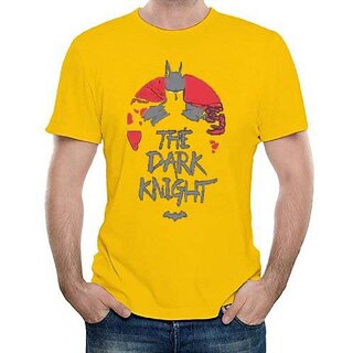 New Men HIT SQUARE Yellow Pure Cotton Round Neck Printed For Men 2025 at ShopCircuit | ONDC