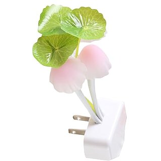 LED Night Lamp with Plug Smart Sensor Mushroom Flowers Beautiful Illumination Home Decoration Lights for Bedroom