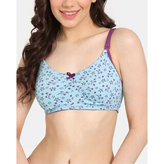 Sophisticated Women Ashleyandalvis Purple Non-Padded Everyday Bra 2025 at ShopCircuit | ONDC