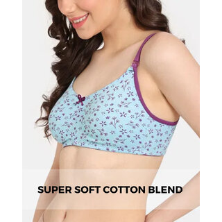 Sophisticated Women Ashleyandalvis Purple Non-Padded Everyday Bra 2025 at ShopCircuit | ONDC