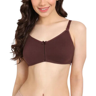 Latest Women Ashleyandalvis Brown Non-Padded Everyday Bra 2025 at ShopCircuit | ONDC