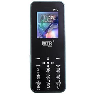 MTR PRO (Dual SIM, 1.4 Inch Display, 1100mAh Battery, Gree) - Mobile Phone | Buy online on ZillyBuy