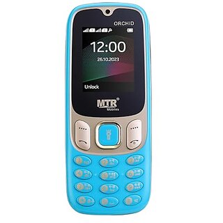 MTR Orchid (Dual SIM, 1.77 Inch Display, 1100mAh Battery, Light Blue) - Mobile Phone | Buy online on ZillyBuy