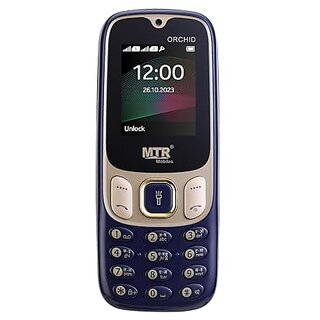 MTR Orchid (Dual SIM, 1.77 Inch Display, 1100mAh Battery, Dark Blue) - Mobile Phone | Buy online on ZillyBuy