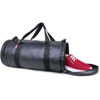 Gene Bags MN-0318 Leatherite Gym Bag / Duffle  Travelling Bag With Shoe Compartment