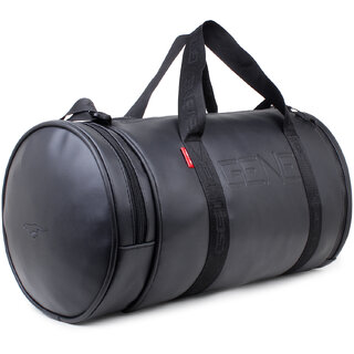 Gene Bags MN-0318 Leatherite Gym Bag / Duffle  Travelling Bag With Shoe Compartment