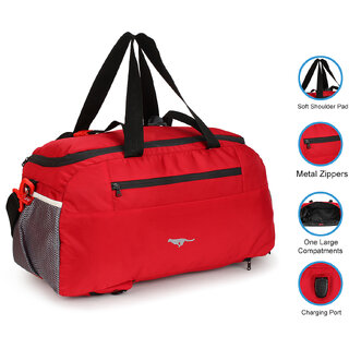 Gene Bags MN-0330 Duffle / Gym  Travelling Bag with USB Holder and Shoe Cave