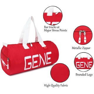 Gene Bags MN-0339 Gym Bag / Duffle  Travelling Bag with Shoe Compartment