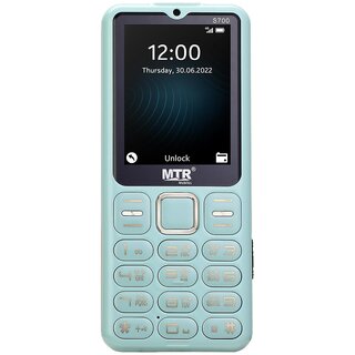 MTR S700 (Dual Sim, 2.4 Inch Display, 3000 mAh Battery, Light Blue) - Mobile Phone | Buy online on ZillyBuy