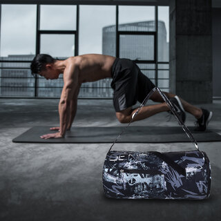 Gene Bags MN-0351 Gym Bag / Duffle  Travelling Bag with Shoe Compartment