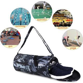 Gene Bags MN-0351 Gym Bag / Duffle  Travelling Bag with Shoe Compartment