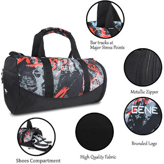 Gene Bags MTT-1135 Gym Bag / Duffle  Travelling Bag with Shoe Compartment
