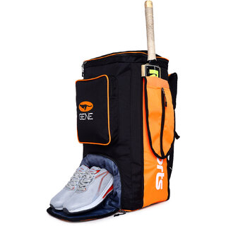 Gene Bags CKG 07 Cricket Kit Bag With Double Bat Pocket and Shoe Compartment