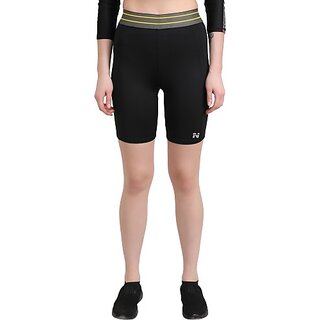 Elegant Data - Not - Present Ninq Solid Women Yellow, Black Tights 2025 at ShopCircuit | ONDC