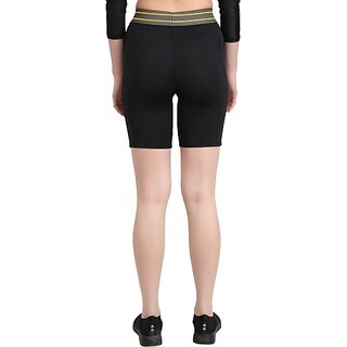 Elegant Data - Not - Present Ninq Solid Women Yellow, Black Tights 2025 at ShopCircuit | ONDC