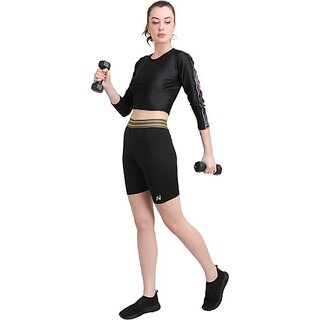 Elegant Data - Not - Present Ninq Solid Women Yellow, Black Tights 2025 at ShopCircuit | ONDC
