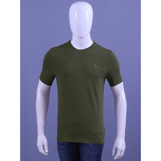 Top Men Redline Men's Bottle Green S/J Crew Neck T-Shirt 2025 at ShopCircuit | ONDC