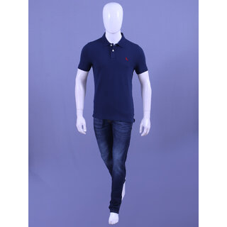 Premium Men REDLINE MENS NAVY EMBROIDERED POLO T-SHIRTS 2025 at ShopCircuit | ONDC