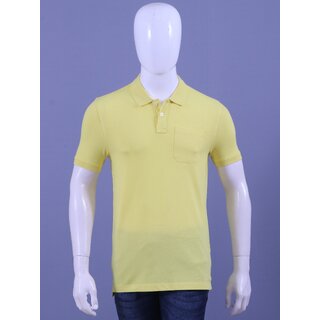 Exclusive Men REDLINE MENS YELLOW  POCKET POLO T-SHIRTS 2025 at ShopCircuit | ONDC