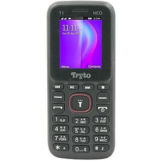 Tryto Neo (Dual Sim, 1.8 Inch Display, 1100mAh Battery, Black) - Mobile Phone | Buy online on ZillyBuy