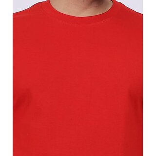 New Men JAGTEREHO Black Oversized Cotton Crew Neck Half Sleeve T-Shirt for Men And Boys 2025 at 