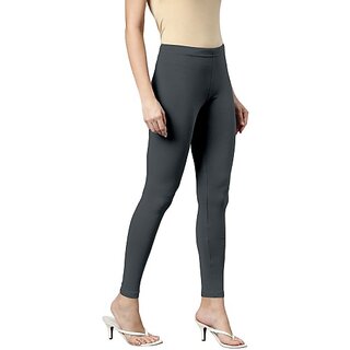 SHE PURE LUXURY WEAR Ankle Length  Ethnic Wear Legging  (Grey, Solid)