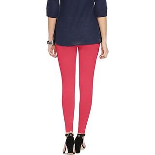 SHE PURE LUXURY WEAR Ankle Length  Ethnic Wear Legging  (Pink, Solid)